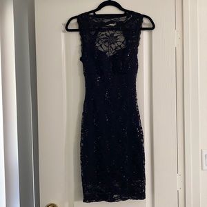 Black lace b.Darin dress